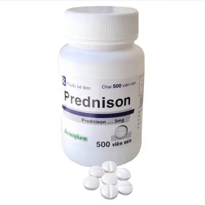 Thuốc kháng viêm PREDNISON (Chai 500 viên)